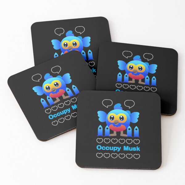Item preview, Occupy Musk Bird funny art  designed and sold by Raju-Creative.
