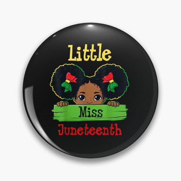 Artikelvorschau, Little Miss Juneteenth Brown Skin Princess Cute Girls Kids entworfen und verkauft von AdrienDierckx.