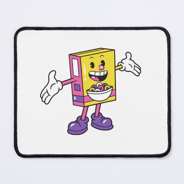 Item preview, Smiley pink yellow cereal box designed and sold by The-Corner-Five.