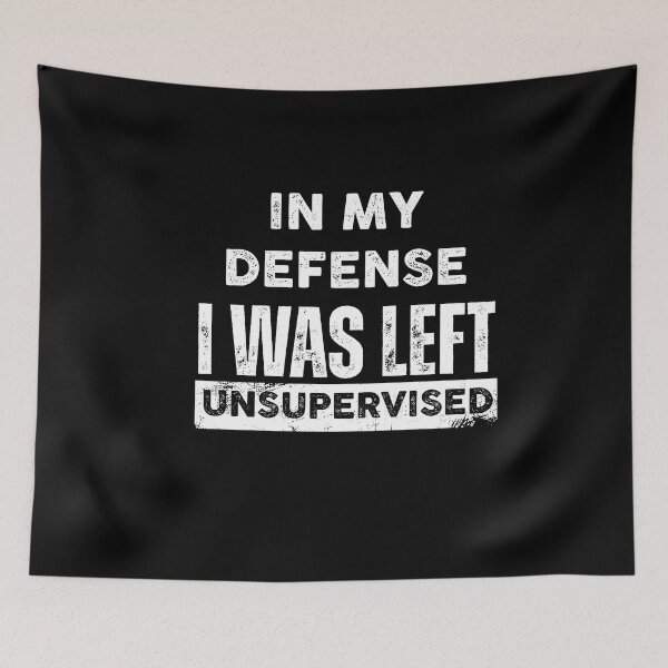 Item preview, In My Defense I Was Left Unsupervised Classic Essential T-Shirt designed and sold by coutfits.