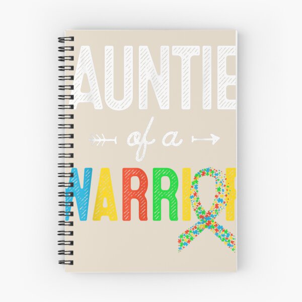 Item preview, Auntie Of A Warrior Autism Awareness Support designed and sold by VerityKingStore.