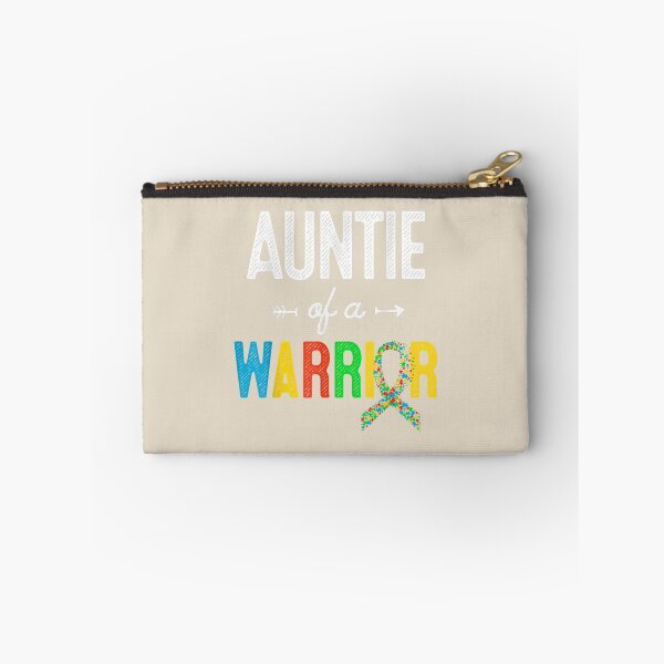 Item preview, Auntie Of A Warrior Autism Awareness Support designed and sold by VerityKingStore.