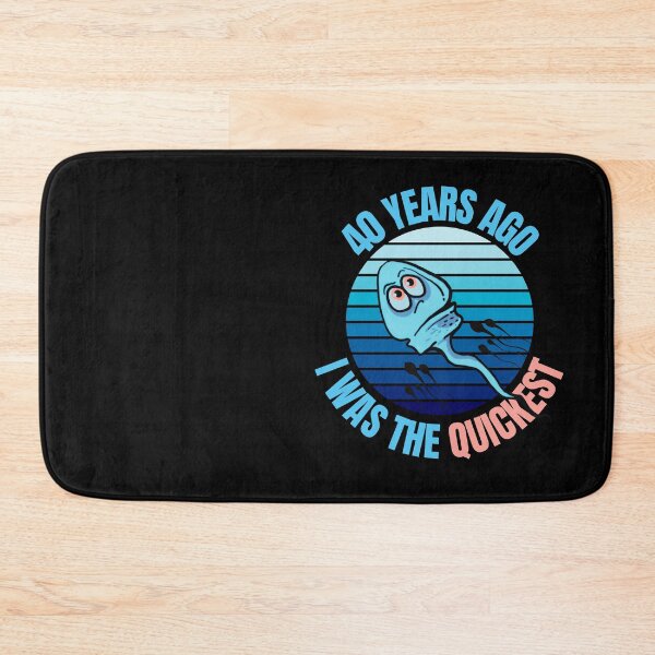 Item preview, 40 Years Ago I Was The Quickest Funny Birthday designed and sold by GeeHanz.