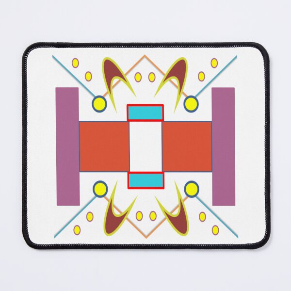 Item preview, MCM abstract design 1 by Becky 4 panels: mid-century modern abstract design, midcentury modern abstract design designed and sold by Becky Hunter.