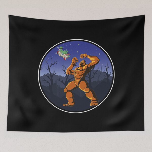 Item preview, Cryptid Sasquatch Forest Alien Conspiracy Theory Bigfoot  designed and sold by bestshirtdesign.