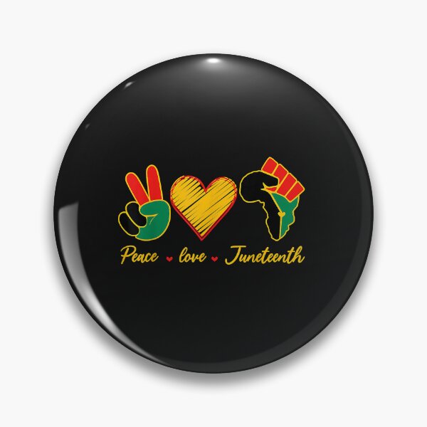 Artikelvorschau, Peace Love Juneteenth Pride Black Girl Black Queen & King entworfen und verkauft von AdrienDierckx.