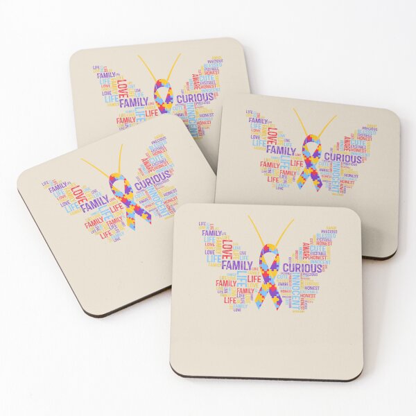 Item preview, Autism Awareness Butterfly T-Shirt Puzzle Piece Support Gift designed and sold by VerityKingStore.