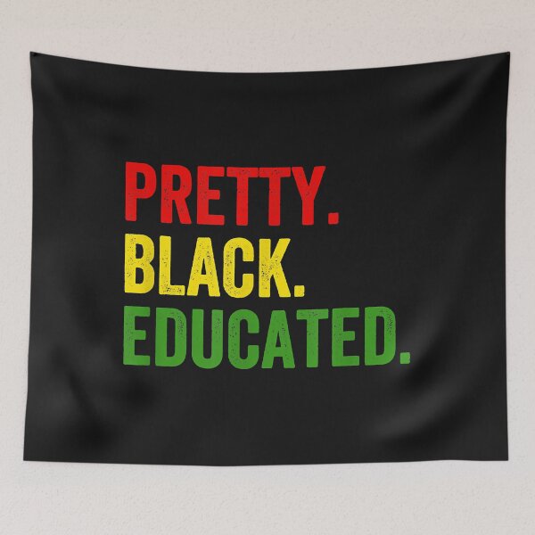 Item preview, Pretty Black Educated Black History African Pride Juneteenth designed and sold by AdrienDierckx.