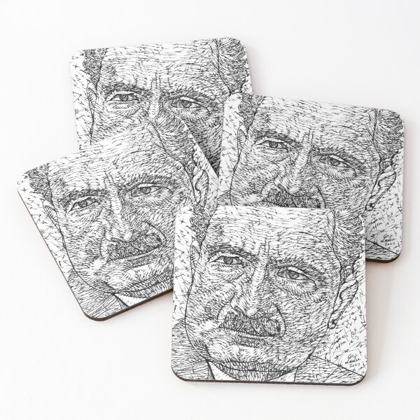 Item preview, MARTIN HEIDEGGER ink portrait .1 designed and sold by lautir.