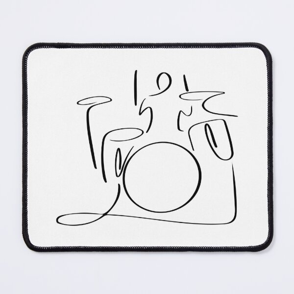 Item preview, Drums Line Art - Minimalist designed and sold by Lineart-Arts.