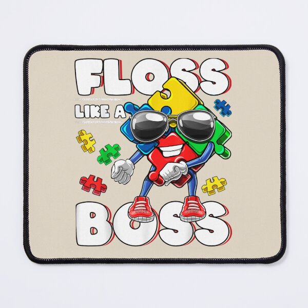 Item preview, Autism Awareness Floss Like a Boss Flossing Puzzle Piece Kid designed and sold by VerityKingStore.