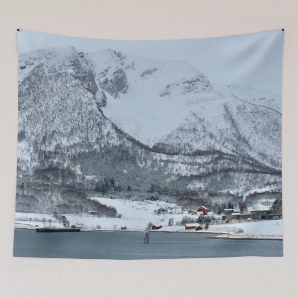 Item preview, “Snow Capped Wonders” Norway. designed and sold by Angela Haig-Harrison.