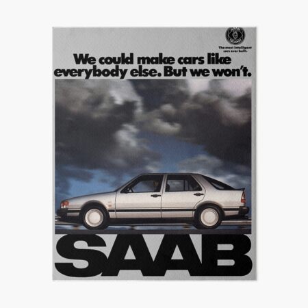 Artikel-Vorschau von SAAB 9000 Plakat, designt und verkauft von whirrywacristeu.