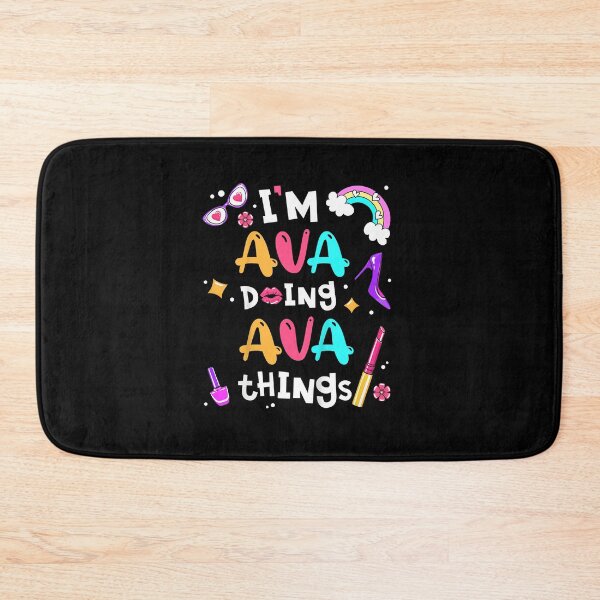 Item preview, Kids I'm Ava Doing Ava Things Cute Custom Girls Personalized Name T-Shirt designed and sold by nuzzilrhall.
