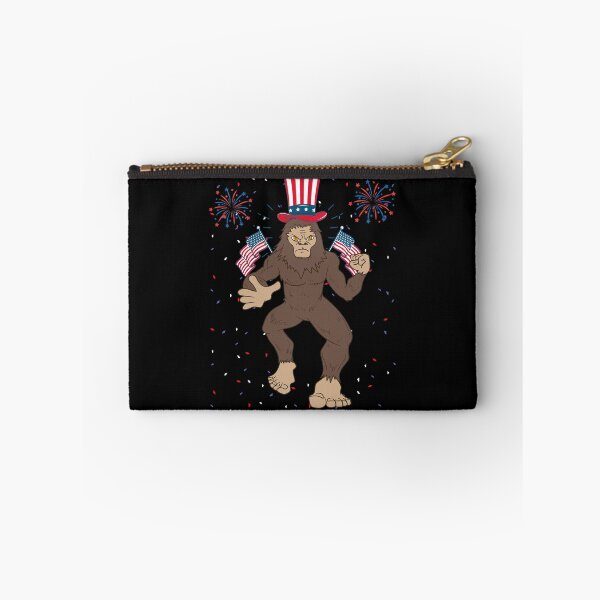 Item preview, USA Sasquatch 4th Of July American Cryptid Bigfoot  designed and sold by bestshirtdesign.