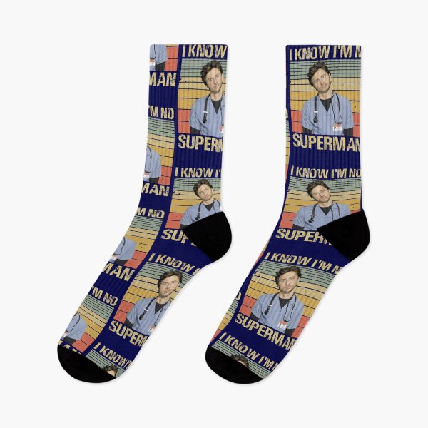 Item preview, Scrubs Movies I Know Im No Supeman J.D Elliot Reid Christopher Turk Perry Cox Gift Trending designed and sold by FGGHHJ.