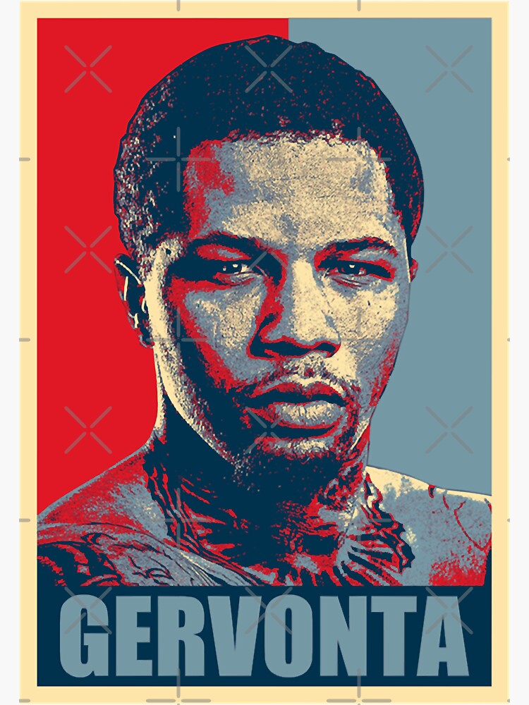 "Funny Man Gervonta Davis Hope Awesome For Music Fans" Sticker For Sale ...