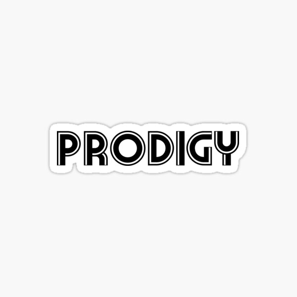 Moog Prodigy - Black Sticker