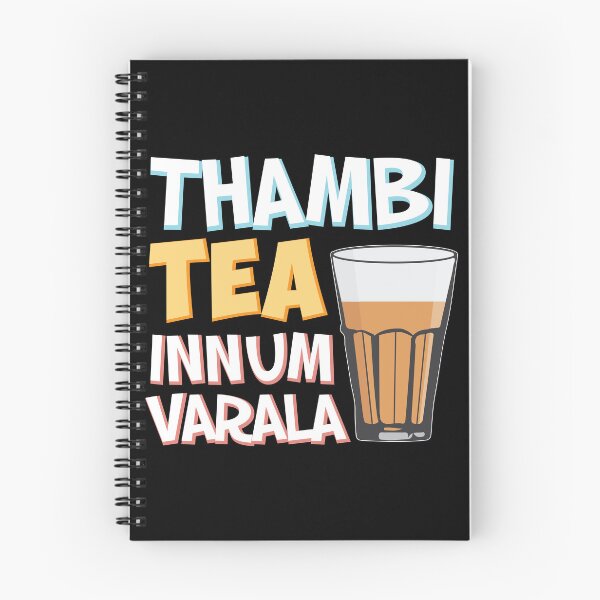 Item preview, Tambi Tea Innum Varala Tamil Comedy Quote Chennai designed and sold by alltheprints.