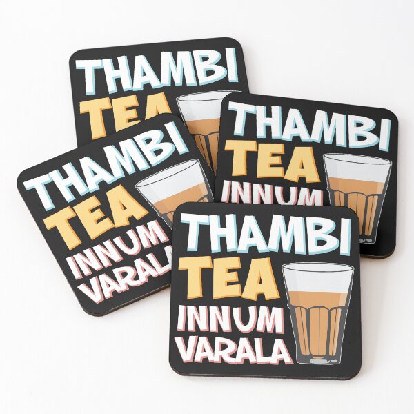 Item preview, Tambi Tea Innum Varala Tamil Comedy Quote Chennai designed and sold by alltheprints.