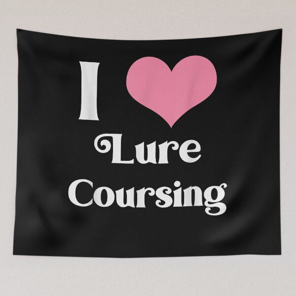 Item preview, I LOVE LURE COURSING -PINK AND WHITE T-Shirt designed and sold by nuzzilrhall.
