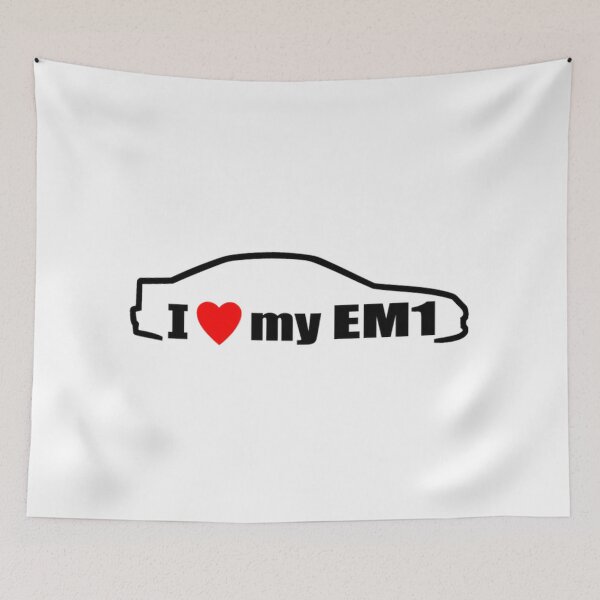 Item preview, I LOVE MY EM1 designed and sold by Racingdecals.