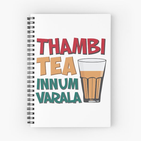 Item preview, Tambi Tea Innum Varala Tamil Comedy Quote Chennai designed and sold by alltheprints.