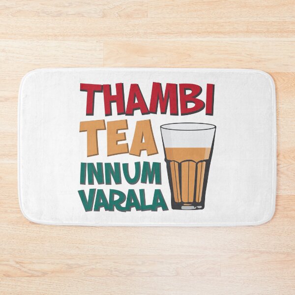 Item preview, Tambi Tea Innum Varala Tamil Comedy Quote Chennai designed and sold by alltheprints.