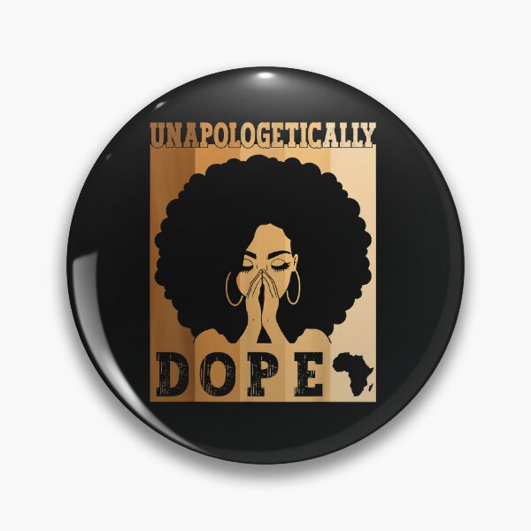 Item preview, Unapologetically Dope Black Afro Melanin Black History Month designed and sold by AdrienDierckx.