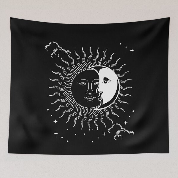 Item preview, Astronomy Celestial Bodies Boho Sun Moon Astrology designed and sold by bestshirtdesign.