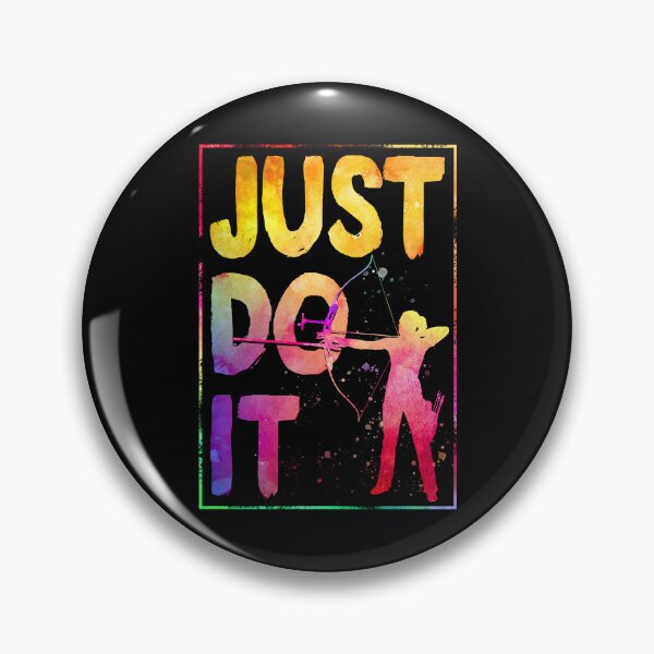 Item preview, just do it watercolor Archery designed and sold by JoycePruit.
