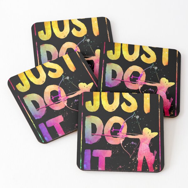 Item preview, just do it watercolor Archery designed and sold by JoycePruit.