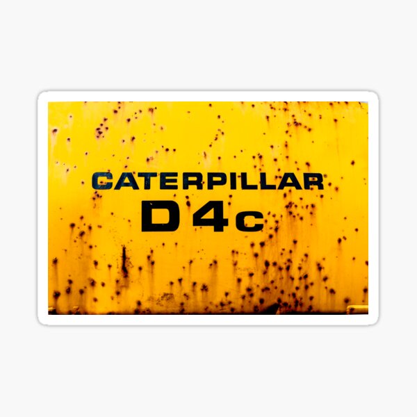 Caterpillar D4C Sticker