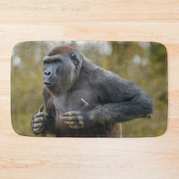 Item preview, Chest Beating Gorilla designed and sold by rawshutterbug.