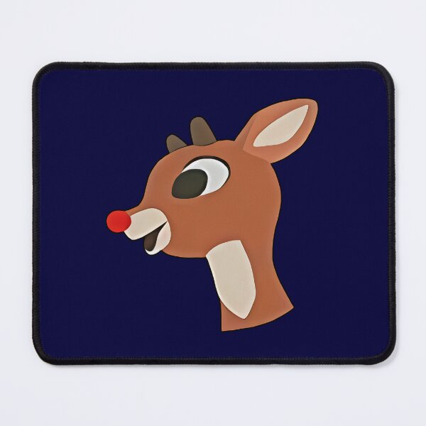 Item preview, Rudolph The Red Nose Raindeer Fabricwashable And Reusable Xmas Gift Logo Cheap Logo Love designed and sold by GPDOSI.