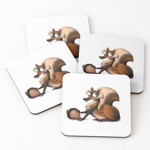 Item preview, Ice age squirrel wolf designed and sold by AL021.