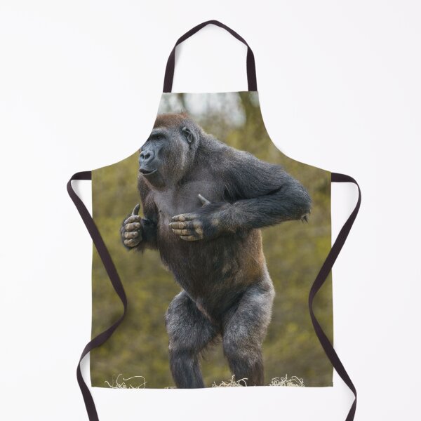 Item preview, Chest Beating Gorilla designed and sold by rawshutterbug.