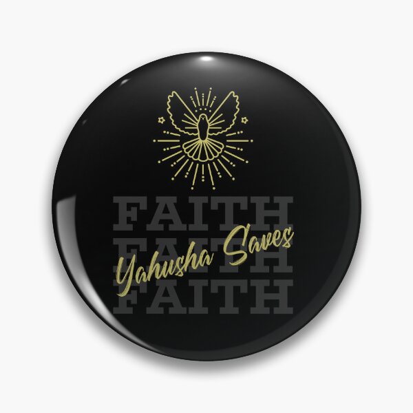 Item preview, Faith - Yahusha (Jesus) Saves - Biblical Christian Text designed and sold by Chez-Creations.
