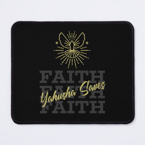 Item preview, Faith - Yahusha (Jesus) Saves - Biblical Christian Text designed and sold by Chez-Creations.