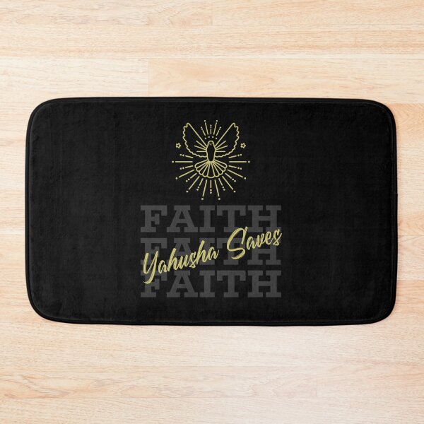 Item preview, Faith - Yahusha (Jesus) Saves - Biblical Christian Text designed and sold by Chez-Creations.