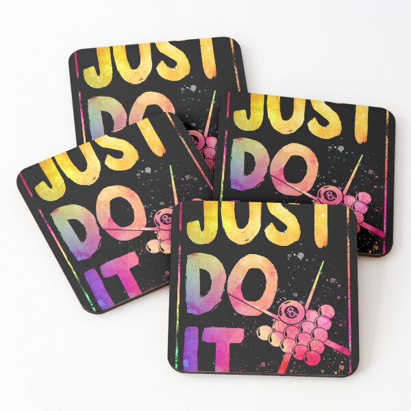 Item preview, just do it watercolor Billiard designed and sold by JoycePruit.