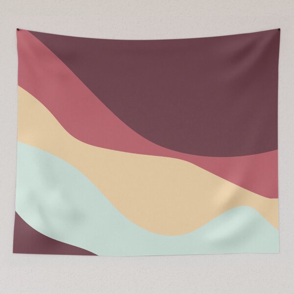 Item preview, Wave pattern Mohave Kiss designed and sold by AlexandraNN.