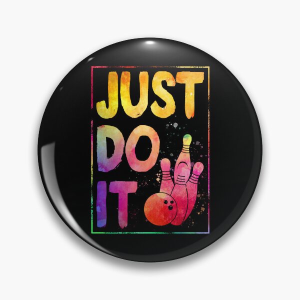 Item preview, just do it watercolor Bowling designed and sold by JoycePruit.
