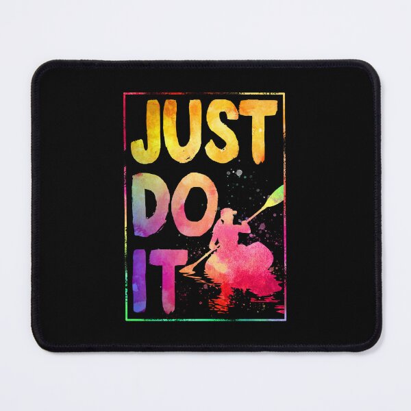 Item preview, just do it watercolor Canoeing designed and sold by JoycePruit.