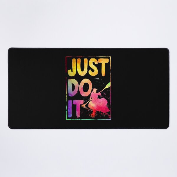 Item preview, just do it watercolor Canoeing designed and sold by JoycePruit.