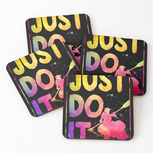 Item preview, just do it watercolor Canoeing designed and sold by JoycePruit.