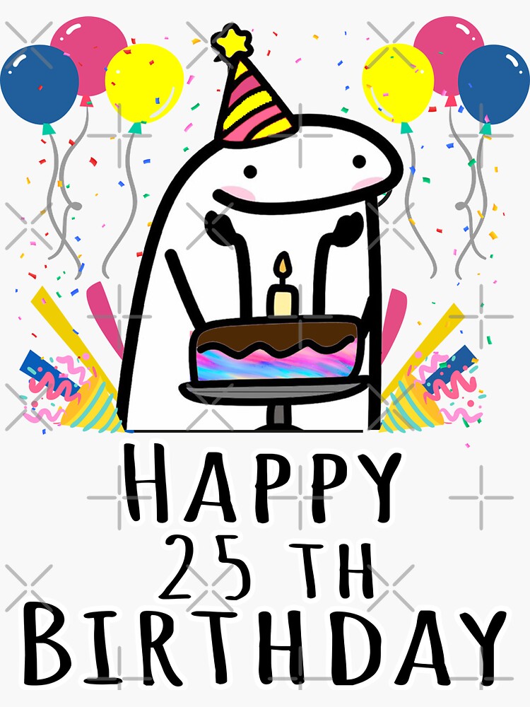Meme Internet: Flork Pack Happy Birthday. Stock Vector - Illustration of  sticker, print: 252102785