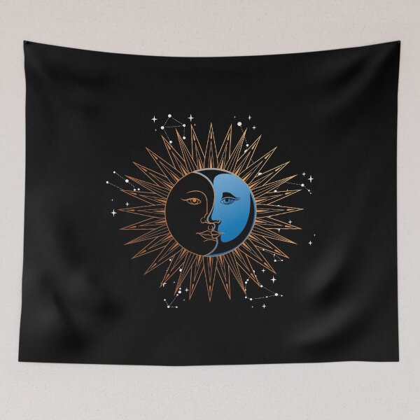 Item preview, Moon Boho Aesthetic Celestial Bodies Sun Astronomy designed and sold by bestshirtdesign.