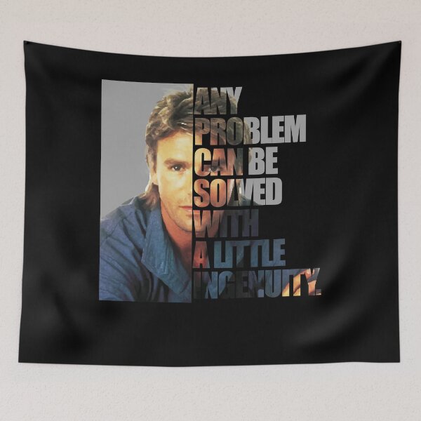 Item preview, Lover Gifts Macgyver Said Any Problem Gift For Fan designed and sold by Misskellylynch.