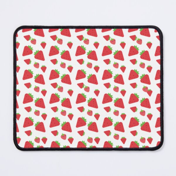 Item preview, Seamless strawberry pattern designed and sold by Wild-Rose-.